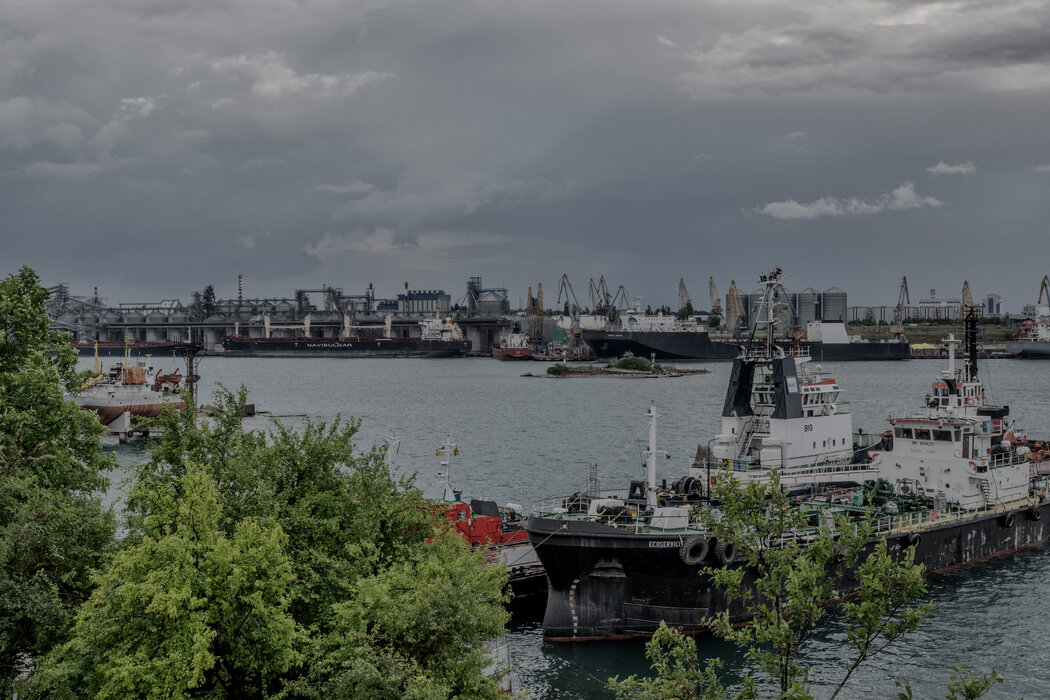 乌克兰敖德萨的港口