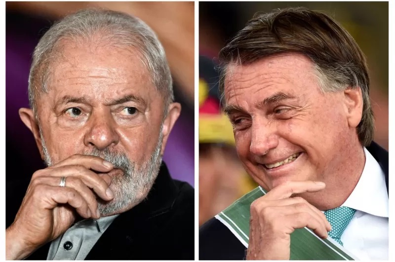 巴西2022年总统大选的两位竞选人前总统卢拉和现任总统博尔索纳罗